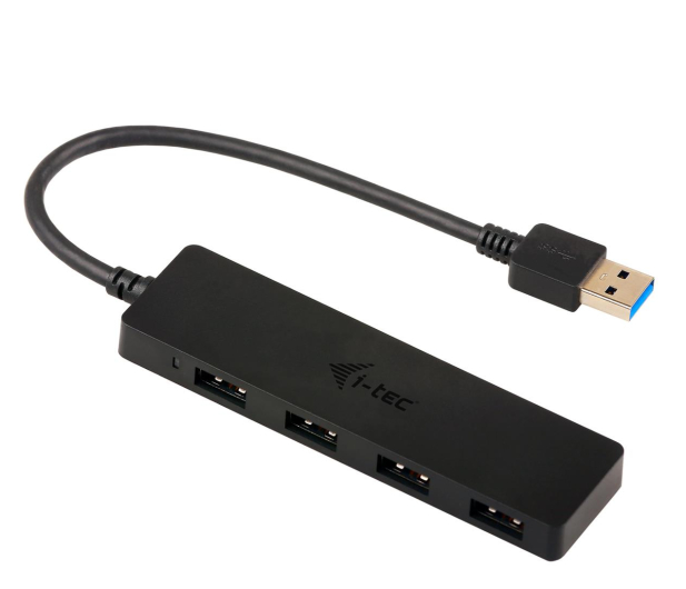 i-tec USB 3.0 SLIM Passive HUB 4x USB 3.0 20cm - 518481 - zdjęcie